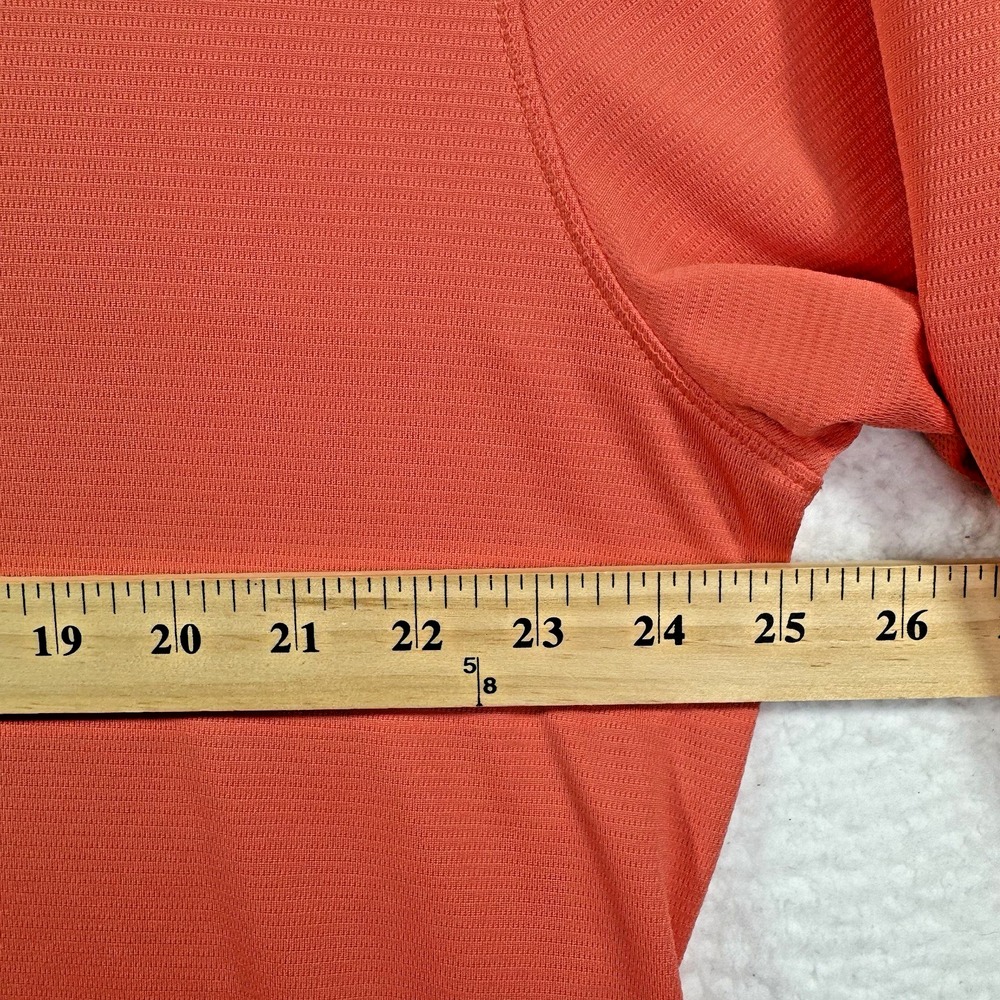 Reel Legends Shirt Mens XL Orange Long Sleeve Fish Freeline Performance Outdoors - Picture 4 of 5